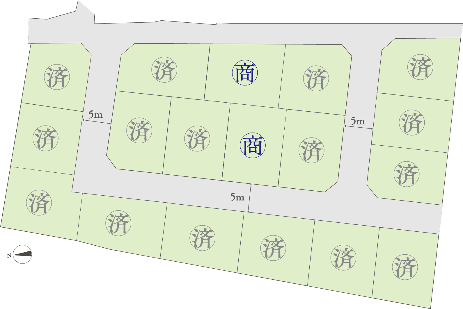 グレーシア大中南 LAND PLAN