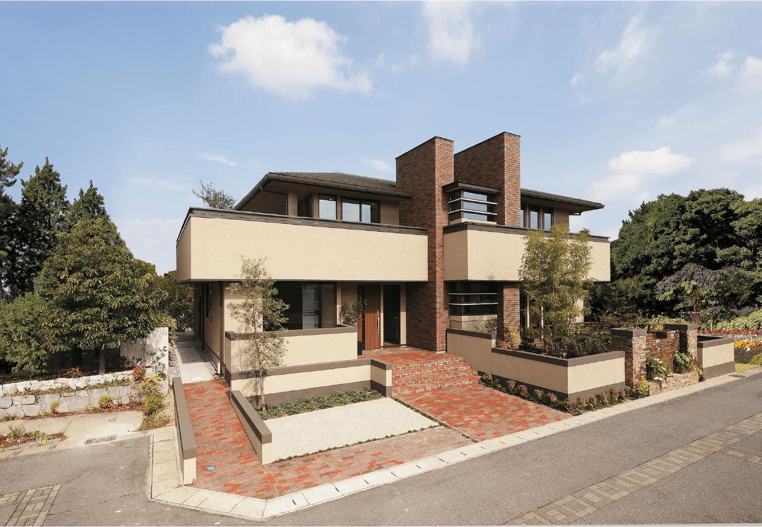 オーガニックハウスの家の外観