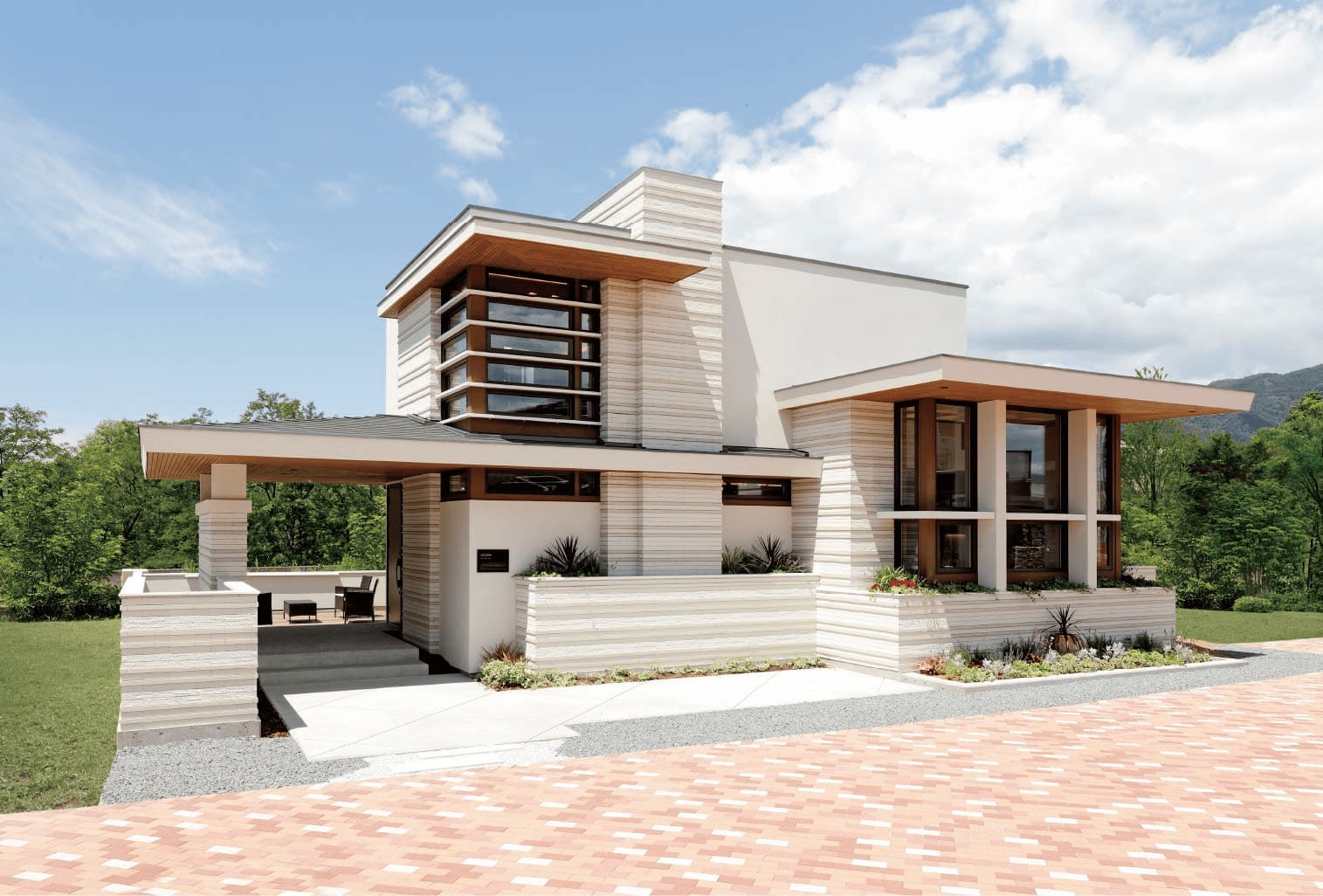 オーガニックハウスの家の外観